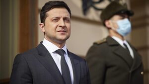 Zełeński to powiedział. Pojawił się na linii frontu