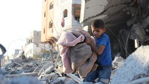 ONZ twierdzi, że Gaza staje się "cmentarzem dla dzieci"