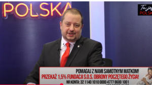 Paweł Czyż dla Prawy TV! FUNDACJA S.O.S. Obrony Poczętego Życia. Prośba o regularną pomoc finansową (WIDEO)