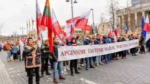 Tak Polacy walczą o szkoły na Litwie. Odbyła się manifestacja w Wilnie